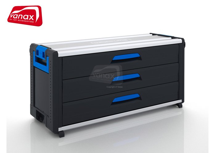 WorkMo 44-500 with 3 drawers - Click Image to Close