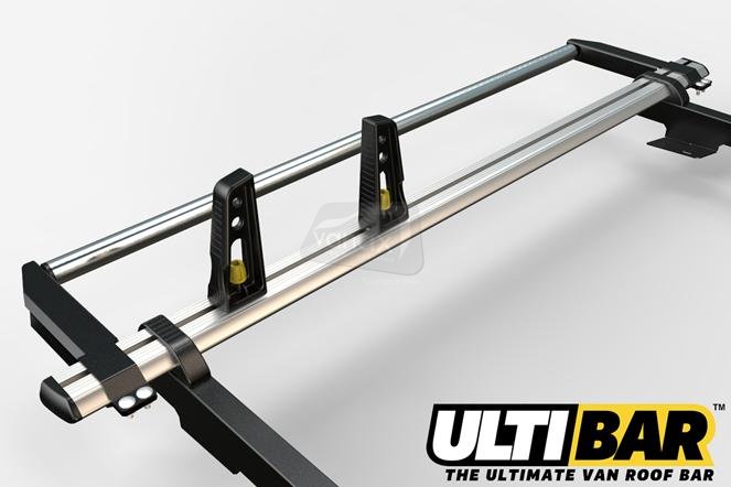 Caddy (2004-10) - 3 bar ULTI rack system L2 (8x4 capacity) - Click Image to Close