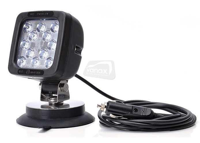 1750 lumens - Magnetic switched LED Worklamp - 101x160x129mm - Click Image to Close
