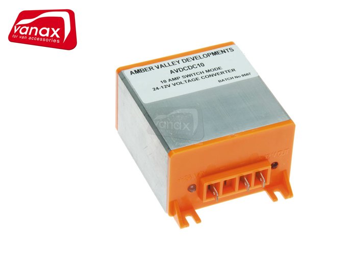 Voltage Converter - 24V to12V - 10 amp continuous load - Click Image to Close
