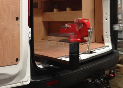 Sliding vice holder - raised height