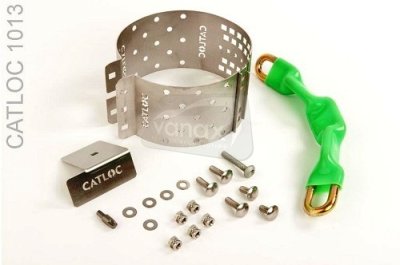 Catalytic convertor protector & anti-theft device