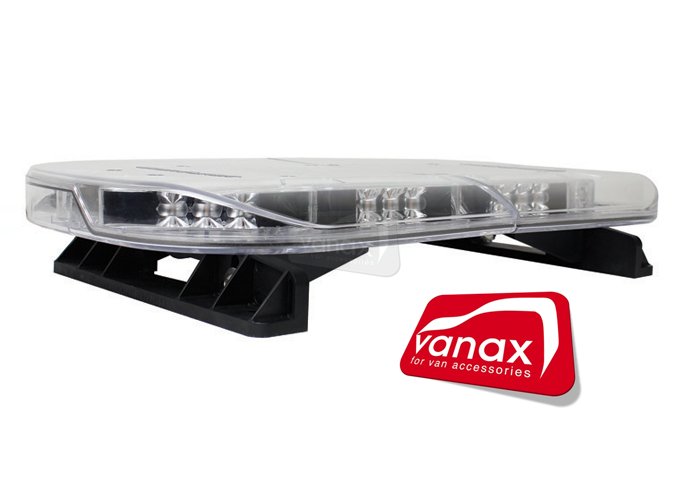 550mm (22") - Amber LED Light Bar - Click Image to Close