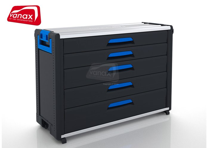 WorkMo 44-750 with 5 drawers - Click Image to Close