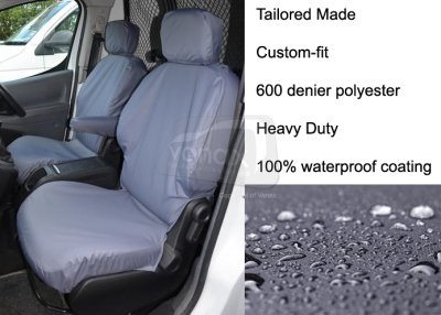 Tailored Front Pair - Driver & Single Passenger - Grey