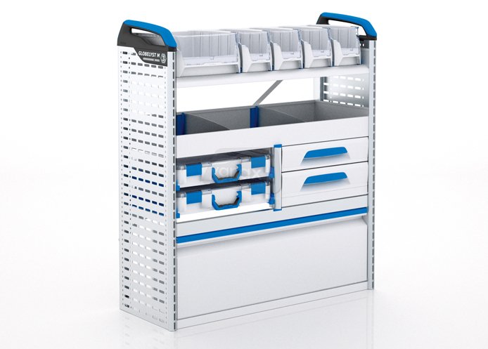 SWB - Nearside Rack (Passenger side) Option 3 - Click Image to Close