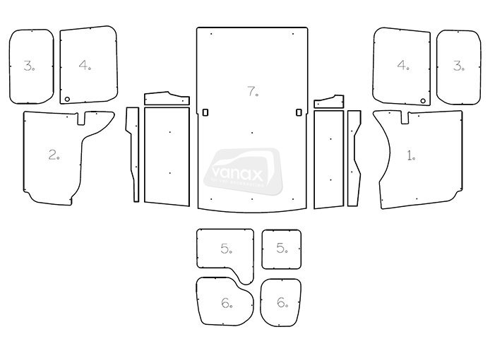 L2 H1 - Full Ply Lining Kit - Click Image to Close