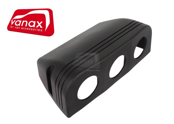 Triple Hole Surface Mount Pod For Meters & Power Sockets - Click Image to Close