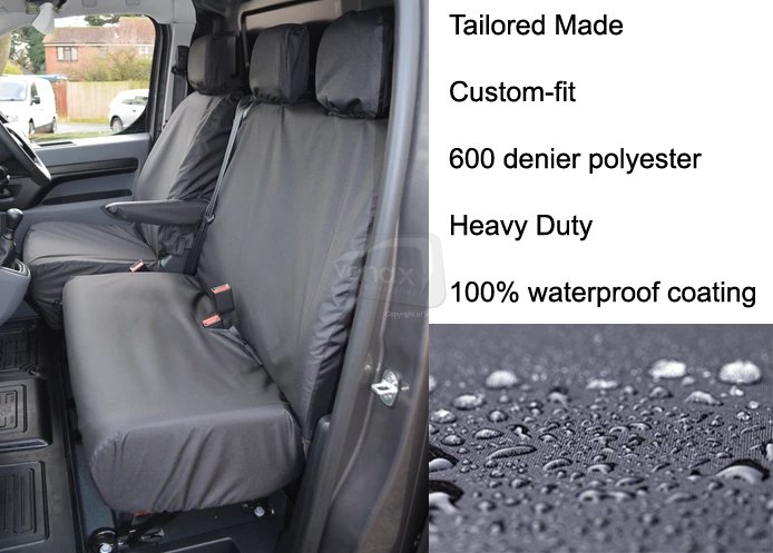 Tailored Front 3 No Worktray - Black - Click Image to Close