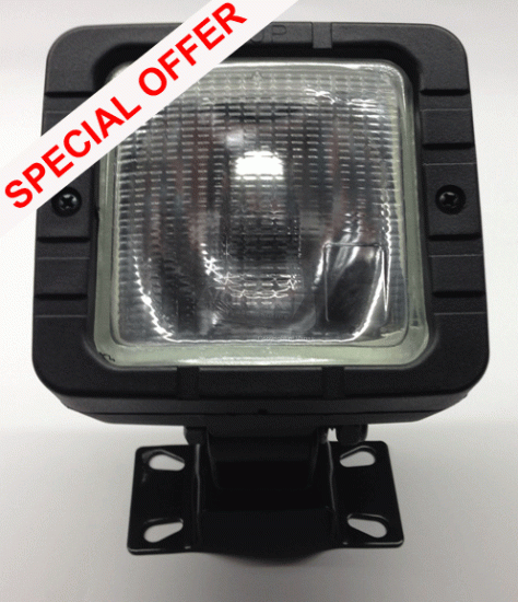 Worklamp - 110mm square - Halogen - 12/24V - Click Image to Close