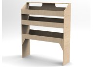 3 Shelf Plywood Racking Unit (300mm x D)