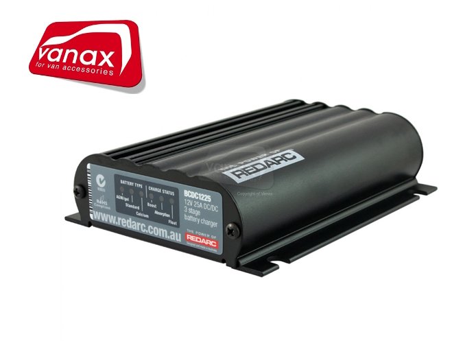 REDARC BCDC1225D DC Battery-to-Battery Charger 12V 25A - Click Image to Close