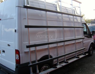 Vauxhall Movano MWB HR - Aluminium Glass Rack (LxH) 2800 x 2500