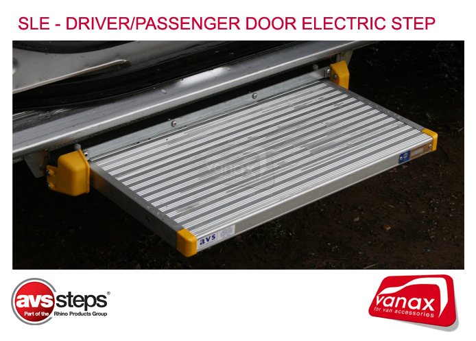 450mm SLE Electric Cassette Step - Cab door - BOTH - Click Image to Close