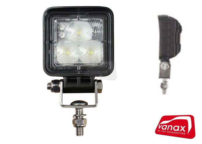 600 lumens - LED Worklamp - 3 LEDs 112mm x 71mm - Click Image to Close