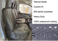 Driver & Double Passenger with Worktray - Black