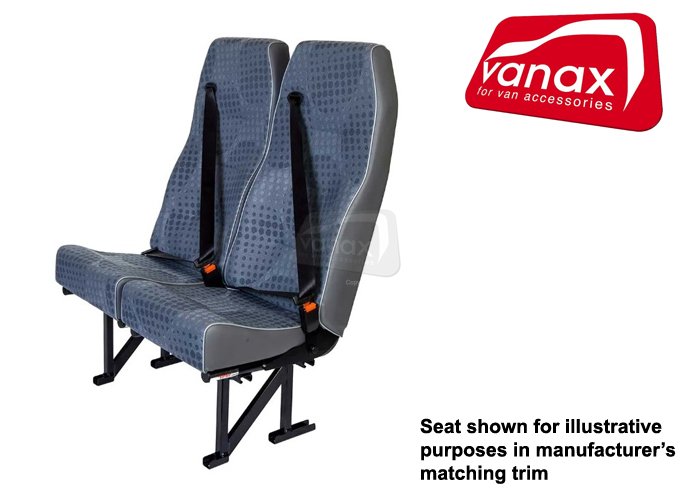 High back double with 3pt seat belt, M1/N1 Tested - Click Image to Close