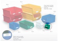 Topstore - Semi-Open Fronted Containers - 20 x Size 1