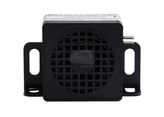 Reverse Alarm - with power studs - 12-24V, 90dB - Click Image to Close