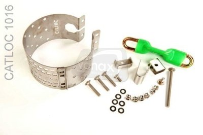 Catalytic convertor protector & anti-theft device