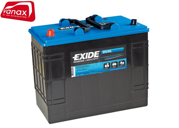 Exide Marine 142Ah (ER650) - Deep Cycle Battery - Click Image to Close