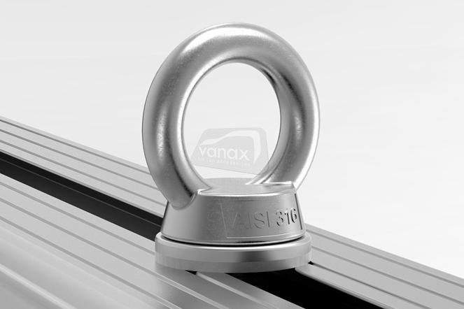 2 pairs stainless steel M6 eyebolts to suit VG T-Track - Click Image to Close