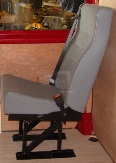 High Back Single with 3pt seat belt, M1/N1 Tested - Click Image to Close