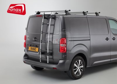 NV300 (2016-on) - H1 - 6 rung Aluminium rear door ladder