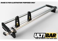 Partner (2008-18) - L1 H1 - 2 x HD ULTI bars & roller