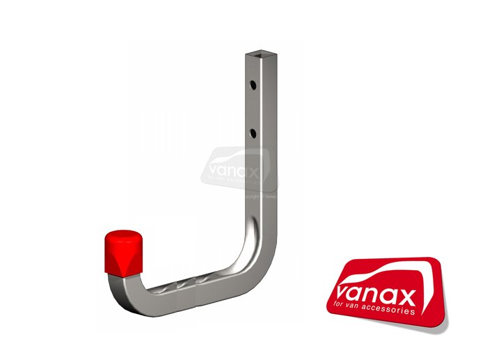 250mm Galvanised Steel Hook - 30kg capacity - Click Image to Close