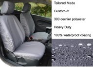 Tailored Front Pair - Driver & Single Passenger - Grey