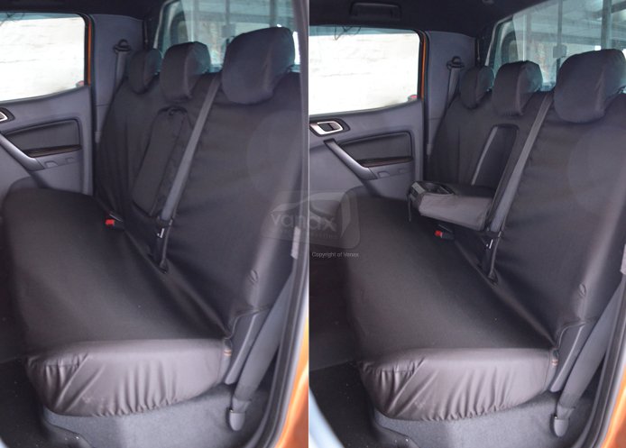 Tailored Rear - Double Cab - Black - Click Image to Close