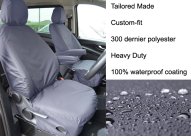 Tailored - Driver & Single Passenger with armrest - Grey