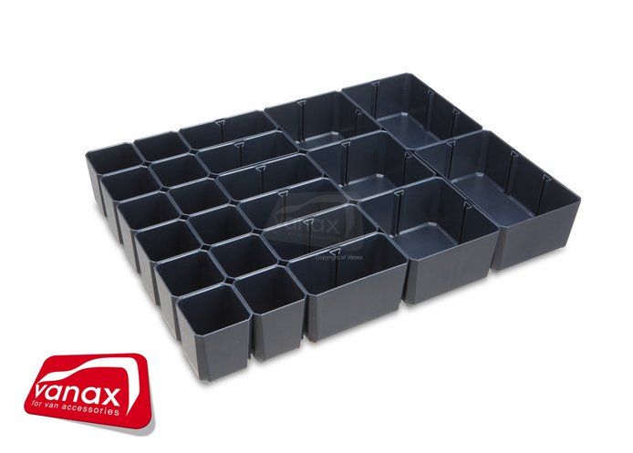 Insetboxes set 23 pieces H63 - Click Image to Close