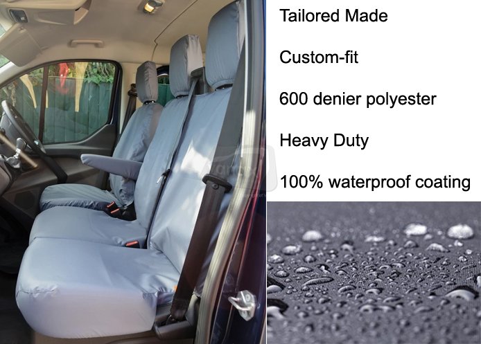 Tailored Driver & Double - No Worktray - Grey - Click Image to Close