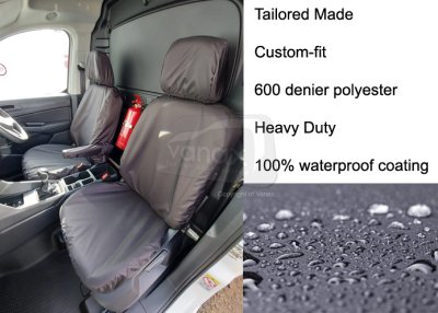 Tailored - Driver & Single Passenger - Black