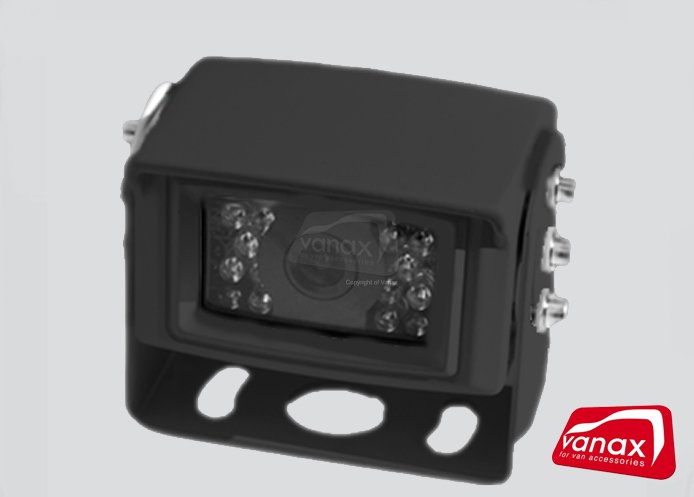 Universal Commercial CMOS Camera (black) with night vision - Click Image to Close