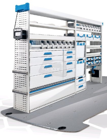 Trafic (2001-14) L1 - Sortimo 9mm Sobogrip floor (Grey) - Click Image to Close