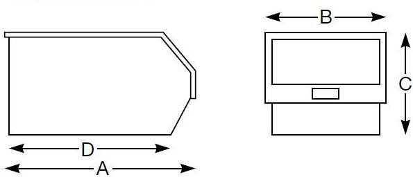 container dimensions